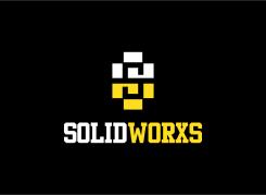 Logo design # 1248501 for Logo for SolidWorxs  brand of masts for excavators and bulldozers  contest