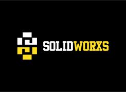 Logo design # 1248503 for Logo for SolidWorxs  brand of masts for excavators and bulldozers  contest