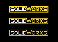 Logo design # 1251221 for Logo for SolidWorxs  brand of masts for excavators and bulldozers  contest