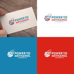 Logo design # 1089721 for Company logo for consortium of 7 players who will be building a  Power to methanol  demonstration plant for their legal entity  Power to Methanol Antwerp BV  contest