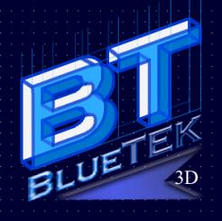 Logo # 363896 voor Logo 3D tekenbureau Bluetek wedstrijd