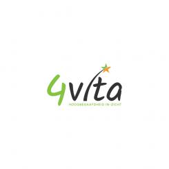 Logo # 1212287 voor 4Vita begeleidt hoogbegaafde kinderen  hun ouders en scholen wedstrijd
