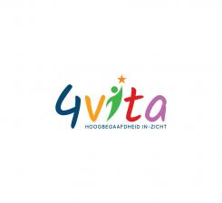 Logo design # 1212309 for 4Vita coaches gifted children  highly intelligent   their parents and schools contest