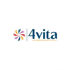 Logo # 1213027 voor 4Vita begeleidt hoogbegaafde kinderen  hun ouders en scholen wedstrijd
