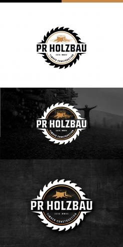 Logo design # 1162494 for Logo for the timber construction company  PR Holzbau GmbH  contest