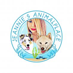 Logo  # 1040429 für Ein YouTube Haustierkanal Logo mit Hunden am Aquarium und blondes Madchen dane Wettbewerb