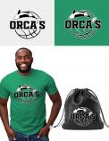 Logo design # 994699 for We throw a  basketball  ball! And are looking for a sporty and hip logo with orca! contest