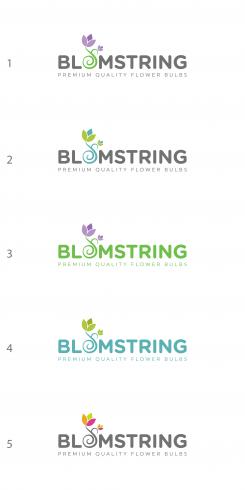 Logo # 1078168 voor Logo gezocht voor Blomstring  een nieuwe webshop voor de mooiste bloembollen wedstrijd