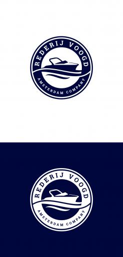 Logo # 983583 voor Modern  luxe logo voor rondvaartboot amsterdam wedstrijd