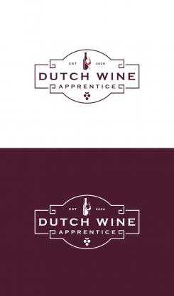 Logo # 1062244 voor Logo  plus social  voor Wine Blogger wedstrijd