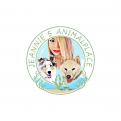 Logo  # 1040177 für Ein YouTube Haustierkanal Logo mit Hunden am Aquarium und blondes Madchen dane Wettbewerb