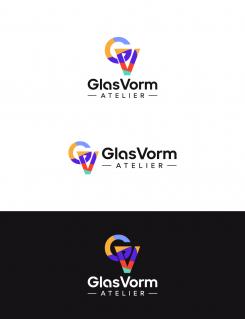 Logo # 1284658 voor Atelier GlasVorm wedstrijd