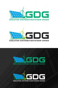 Logo # 1193976 voor logo voor energie verzamelstation om 8 grote windparken en zonneparken aan te sluiten op het hoogspanningsnet wedstrijd