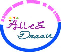 Logo design # 781706 for Design a fresh, happy and cool logo for a dance company with different dance projects for young and old. Alles draait dansprojecten contest