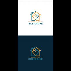 Logo design # 1169988 for Logo for  Immobilier Solidaire    The real estate agency that supports those who need it contest