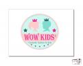 Logo design # 384955 for Design a logo for our new name: WOW kids - a online shop with magical and radiant clothes for happy kids contest