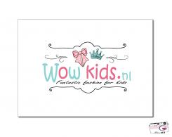 Logo design # 384969 for Design a logo for our new name: WOW kids - a online shop with magical and radiant clothes for happy kids contest