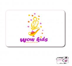 Logo design # 384711 for Design a logo for our new name: WOW kids - a online shop with magical and radiant clothes for happy kids contest