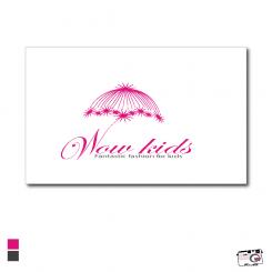 Logo design # 384713 for Design a logo for our new name: WOW kids - a online shop with magical and radiant clothes for happy kids contest