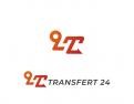 Logo design # 1161946 for creation of a logo for a textile transfer manufacturer TRANSFERT24 contest