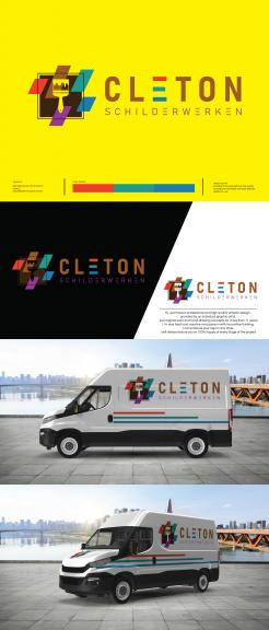 Logo # 1250472 voor Ontwerp een kleurrijke logo voor Cleton Schilderwerken! wedstrijd