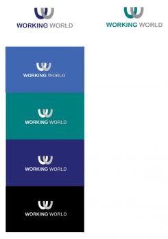 Logo # 1165036 voor Logo voor uitzendbureau Working World wedstrijd