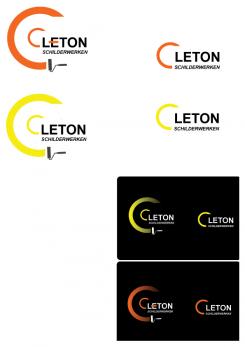 Logo # 1241222 voor Ontwerp een kleurrijke logo voor Cleton Schilderwerken! wedstrijd