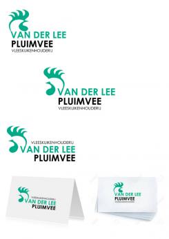 Logo # 1119239 voor Logo pluimveebedrijf  Van der Lee Pluimvee  wedstrijd