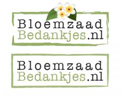 Logo # 638893 voor Logo voor site met bloemzaadbedankjes wedstrijd