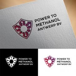 Logo design # 1089608 for Company logo for consortium of 7 players who will be building a  Power to methanol  demonstration plant for their legal entity  Power to Methanol Antwerp BV  contest