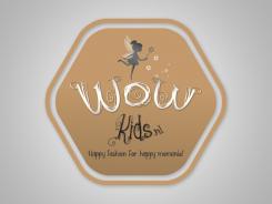 Logo design # 386248 for Design a logo for our new name: WOW kids - a online shop with magical and radiant clothes for happy kids contest