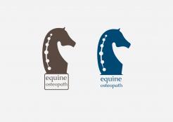 Logo design # 537523 for Design a modern logo for an equine osteopath  contest