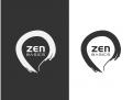 Logo design # 430158 for Zen Basics is my clothing line. It has different shades of black and white including white, cream, grey, charcoal and black. I use red for the logo and put the words in an enso (a circle made with a b contest