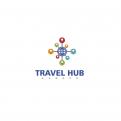 Logo design # 596740 for A clear and up-beat logo+stationary ID for Travel Hub Europe contest
