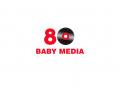 Logo design # 582725 for Create a vintage, retro, media related logo for 80's Baby Media contest