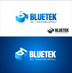 Logo design # 363914 for Logo 3D construction company Bluetek  contest