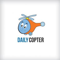 Logo # 300115 voor Logo + Mascotte voor Dailycopter wedstrijd