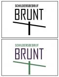 Logo # 868389 voor ontwerp een sprekend en een pakkend logo voor schildersbedrijf Brunt wedstrijd