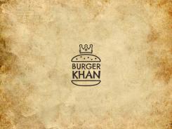 Logo design # 474351 for Design a masculine logo for a burger joint called Burger Khan contest