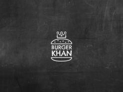 Logo design # 474352 for Design a masculine logo for a burger joint called Burger Khan contest