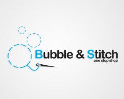 Logo design # 173964 for LOGO FOR A NEW AND TRENDY CHAIN OF DRY CLEAN AND LAUNDRY SHOPS - BUBBEL & STITCH contest