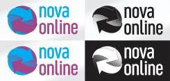 Logo # 983711 voor Logo for Nova Online   Slogan  We create new business wedstrijd