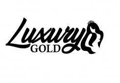Logo design # 1032040 for Logo for hairextensions brand Luxury Gold contest