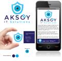 Logo design # 424356 for een veelzijdige IT bedrijf : Aksoy IT Solutions contest