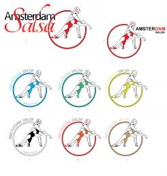 Logo # 283017 voor Logo for Salsa Dansschool AMSTERDAM SALSA wedstrijd