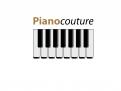 Logo # 155218 voor Piano Couture Logo + header + geschikt font en kleuropmaak / background voor homepage. wedstrijd