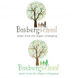 Logo # 204398 voor Ontwerp een vernieuwend logo voor de Bosbergschool Hollandsche Rading (Basisschool) wedstrijd