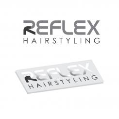 Logo design # 247956 for Sleek, trendy and fresh logo for Reflex Hairstyling contest