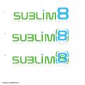 Logo # 77843 voor Design Logo voor Sublim8 : webshop voor shirt&sweater designs wedstrijd