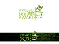 Logo # 256236 voor Ontwerp een krachtig logo voor de Nederlandse Duurzaam Bouwen Award 2014 wedstrijd